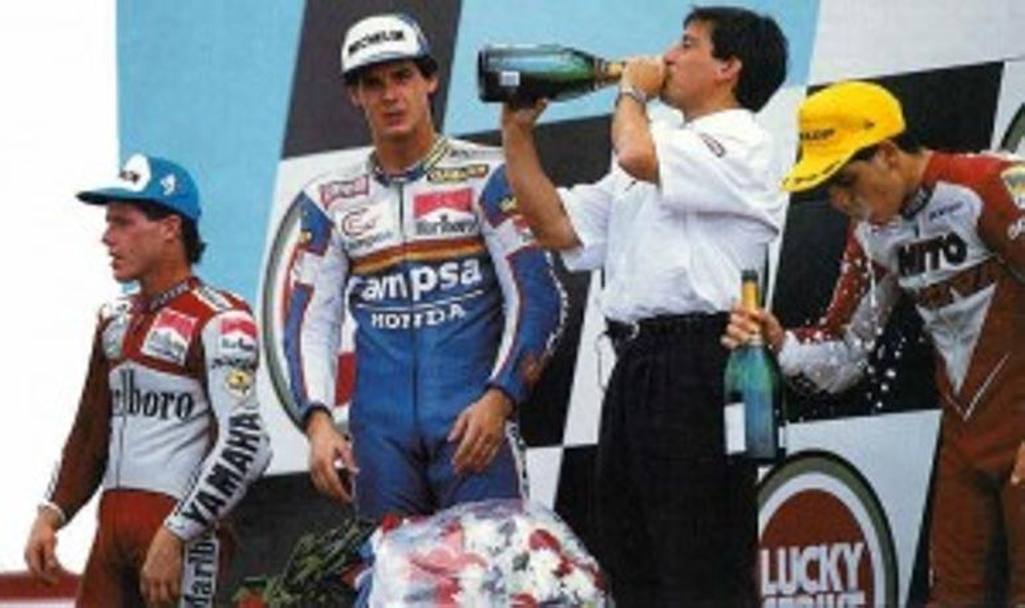 Vittoria numero 300 con Alex Criville nel GP di Olanda del 1992 della 500